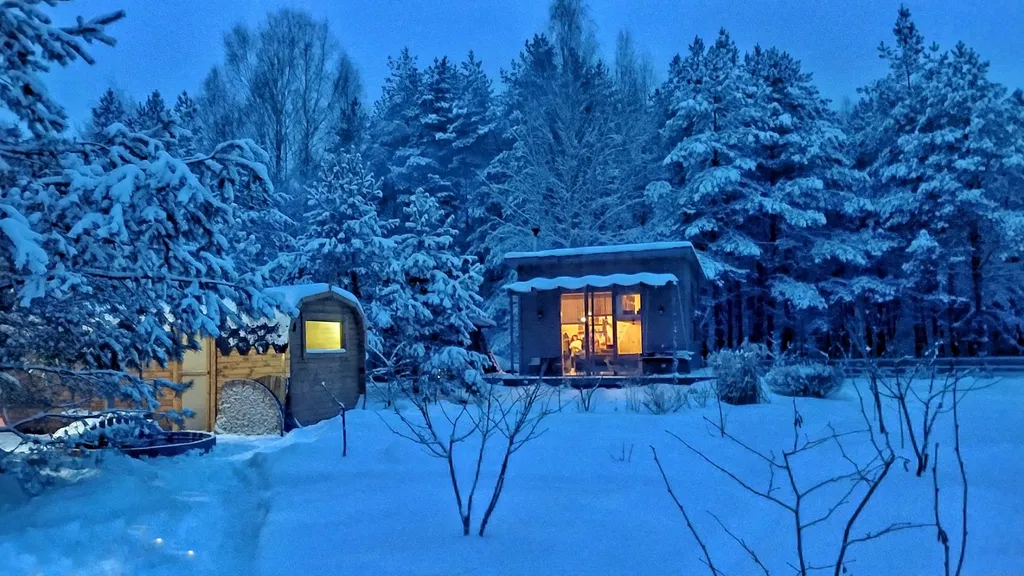 Дом в пуще в 50 км от Минска на хуторе