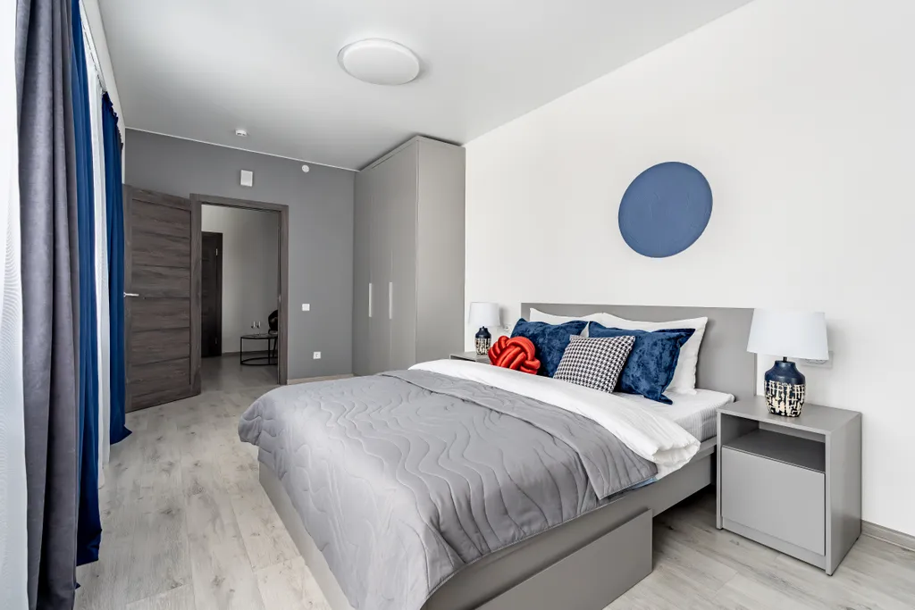 Светлая однушка для 2х на Васильевском острове || Сатин Хоум апарт