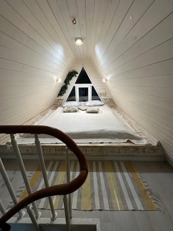 Коттедж Афрейм с видом на горы — Архыз