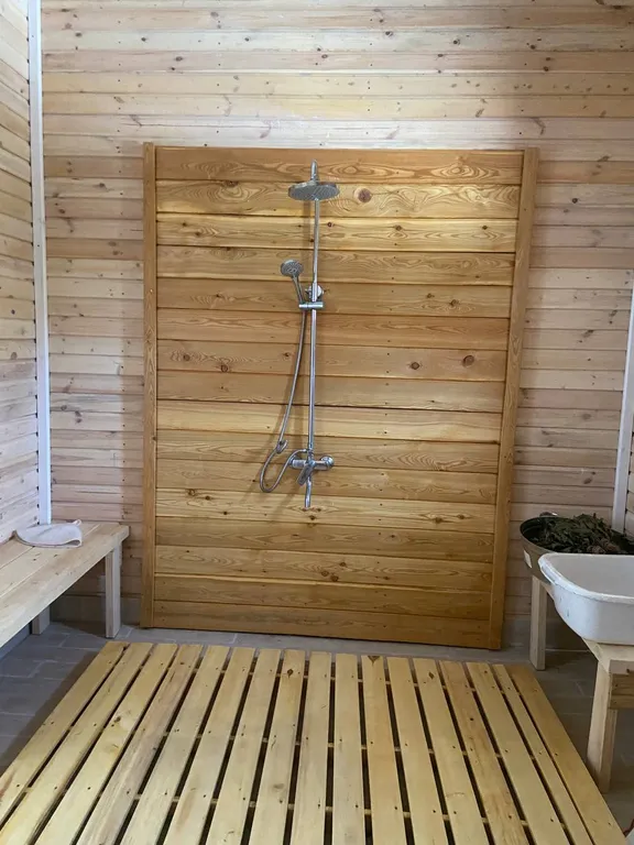 Дом на опушке с баней и видом на лес