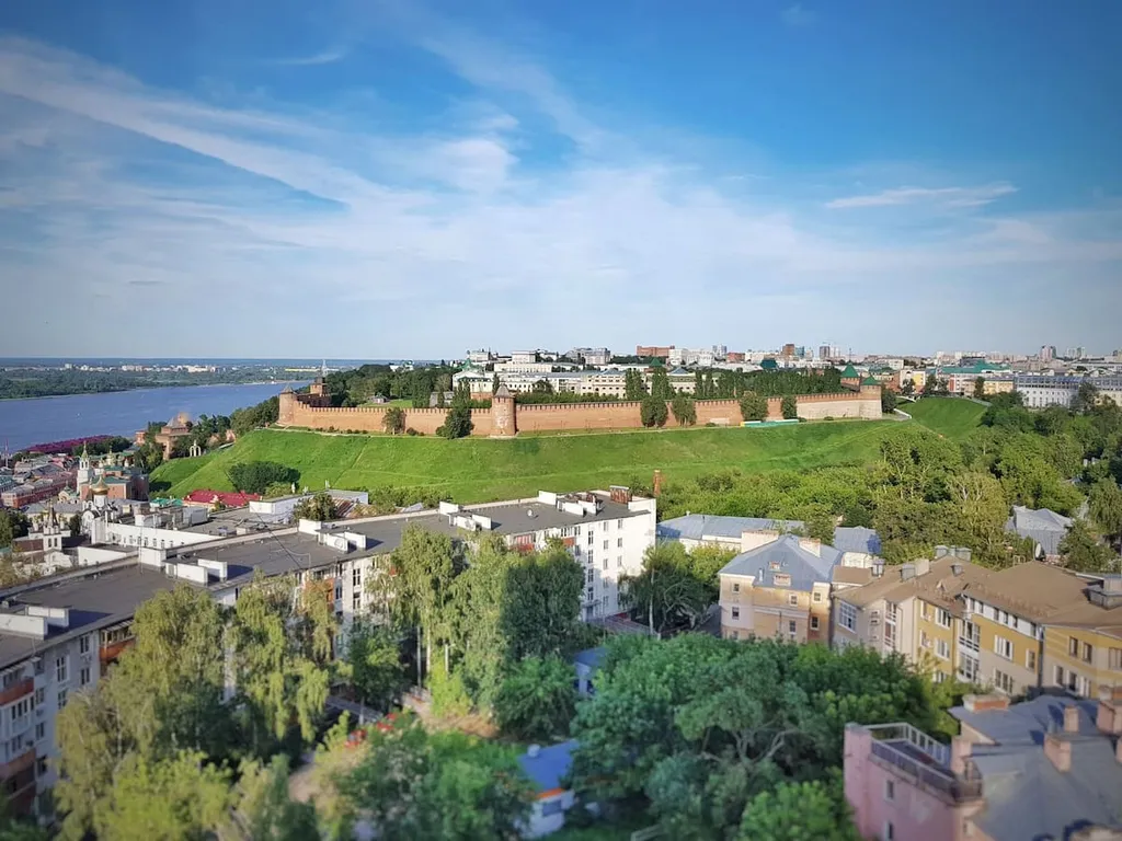 Лофт с видом на Кремль