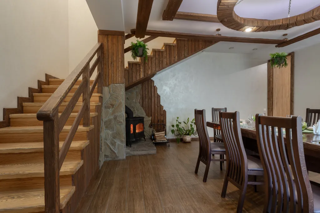 Загородный коттедж с баней и подогреваемым бассейном