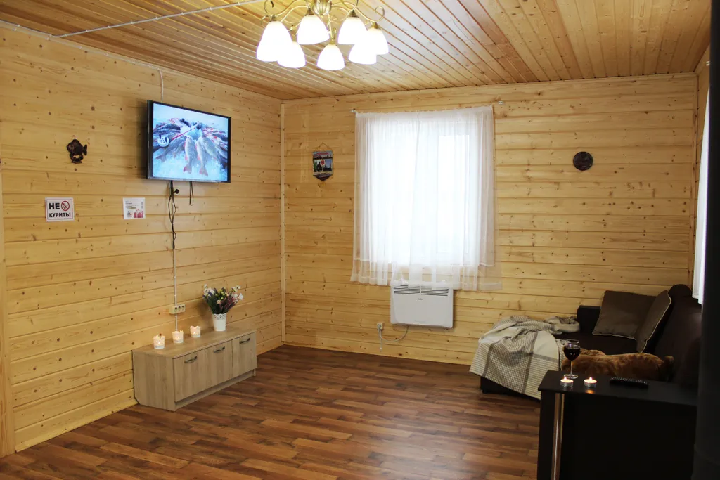 Коттедж 8ми местный коттедж на берегу озера Вуокса — Марьино