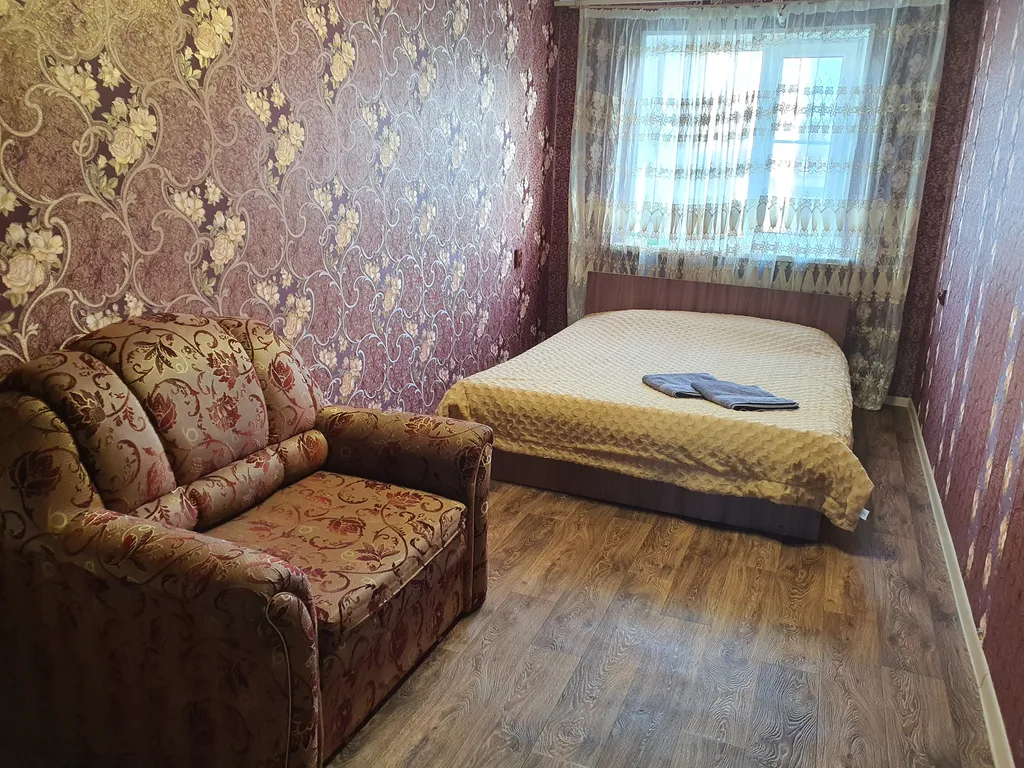 Двухкомнатная квартира с видом на вулканы, балкон