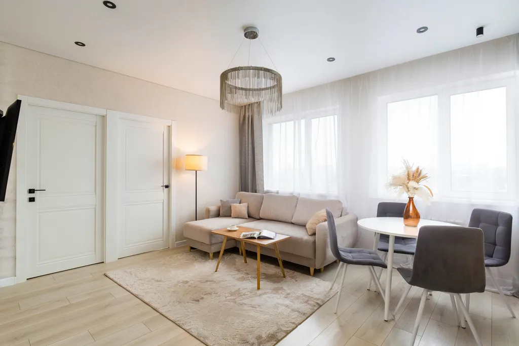 Квартира Квартира Красивая трехкомнатная около Аквапарка — Новосибирск