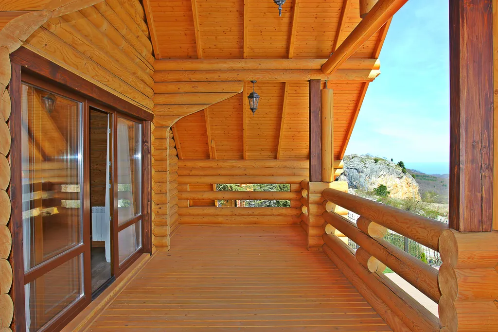 Дом с панорамным видом на море и гору Аю-Даг