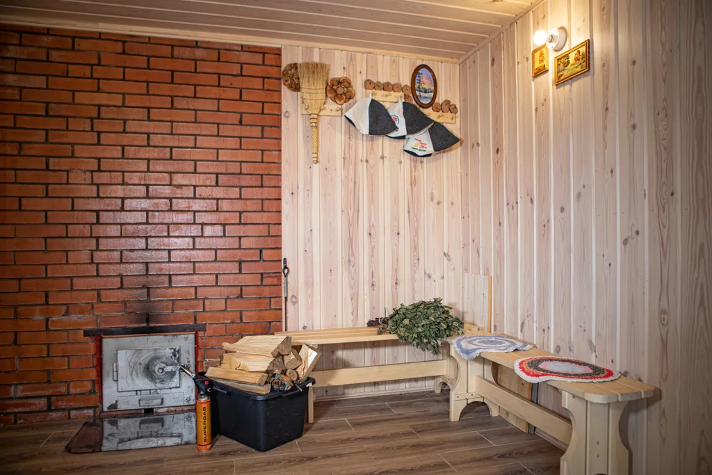 Коттедж с баней