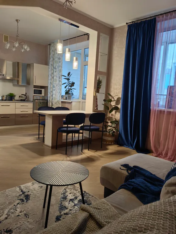 Просторная квартира у Волги, Евродвушка