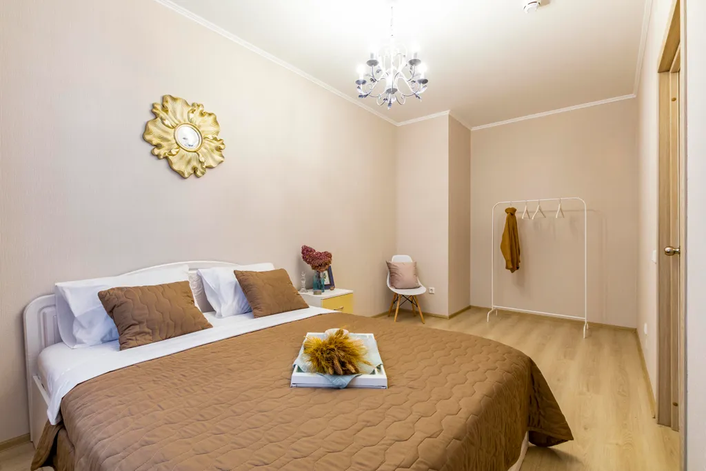 Евродвушка у метро Чкаловская для 4х гостей