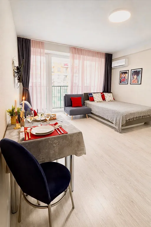 Квартира Большая студия Изабелла на берегу моря — аренда посуточно в Дагомыс