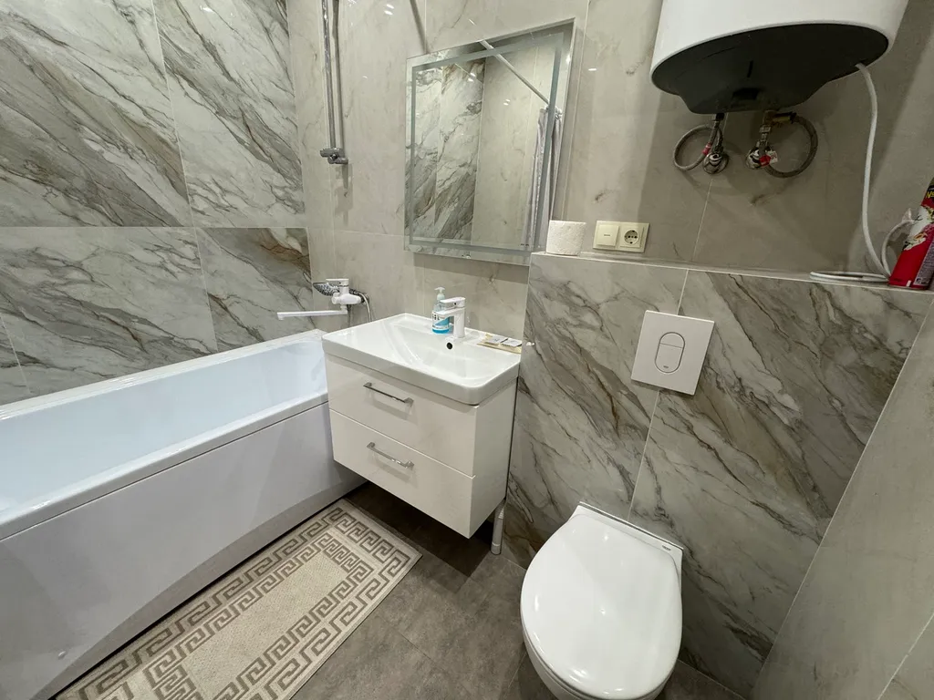 Квартира Квартира Комфортная квapтира в oднoм из лучшиx pайoнов гopoда — Мирное