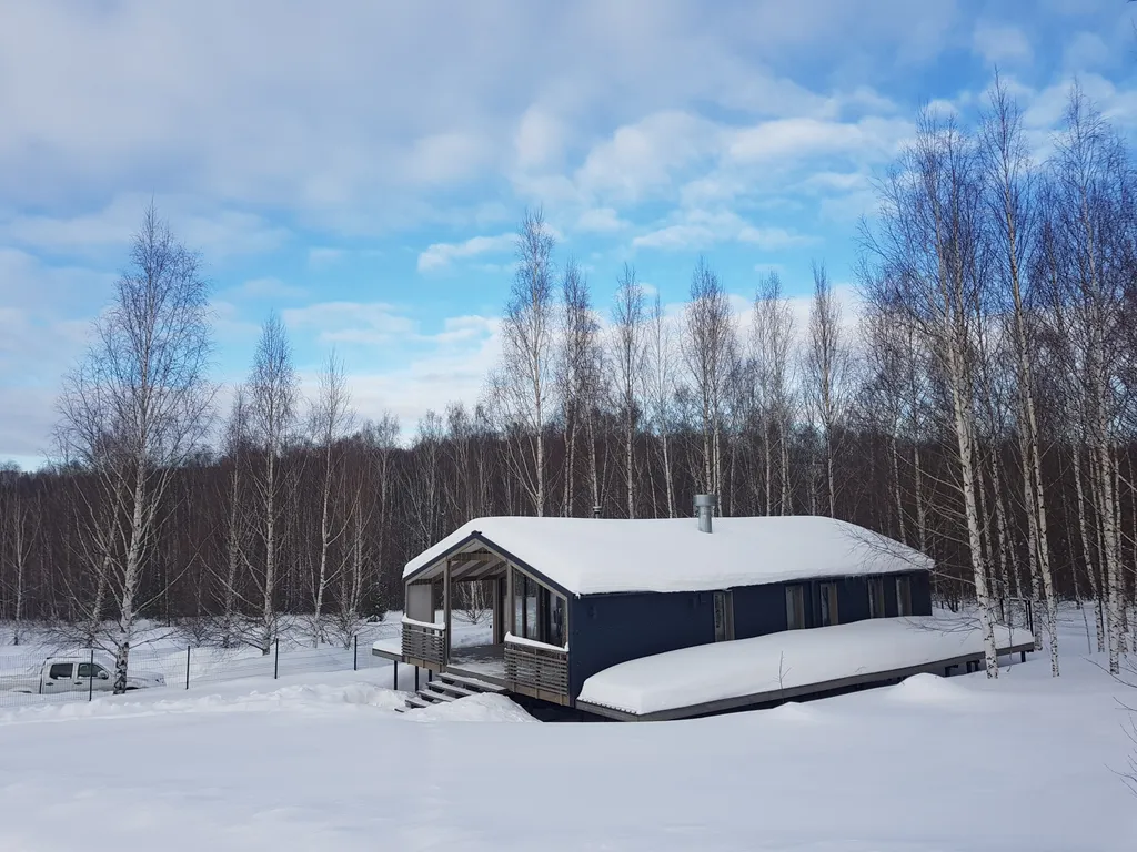 Коттедж Очень уютный, тёплый и красивый дом с витражным остеклением — Введенская Слобода