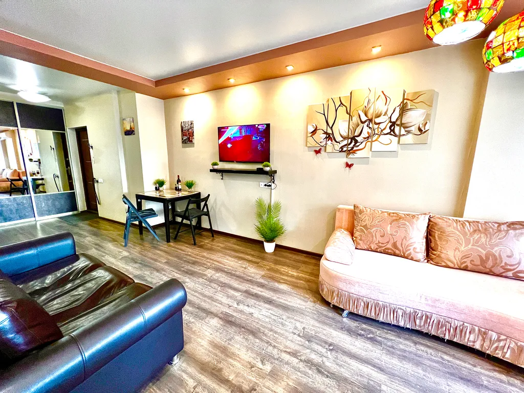 Квартира Квартира Дизайнерская студия на 9 этаже в ЖК Современник рядом с МТЛ-Арена — Самара