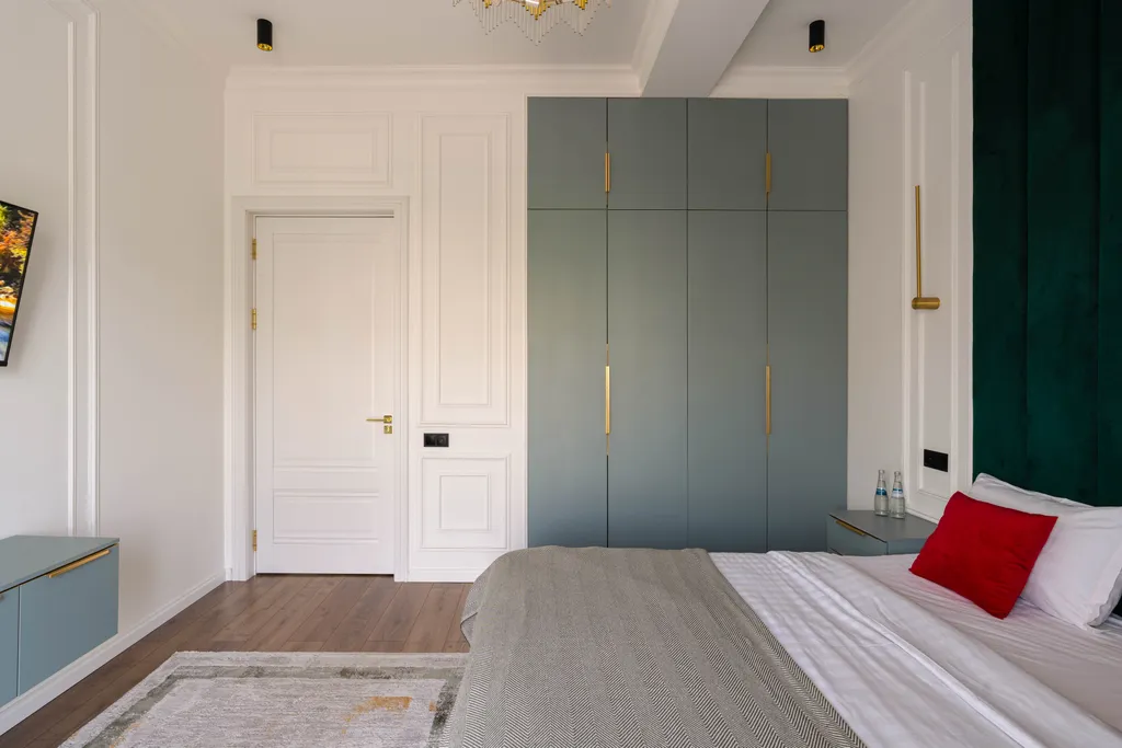 Респектабельная квартира в неоклассическом стиле в ЖК Казахстан