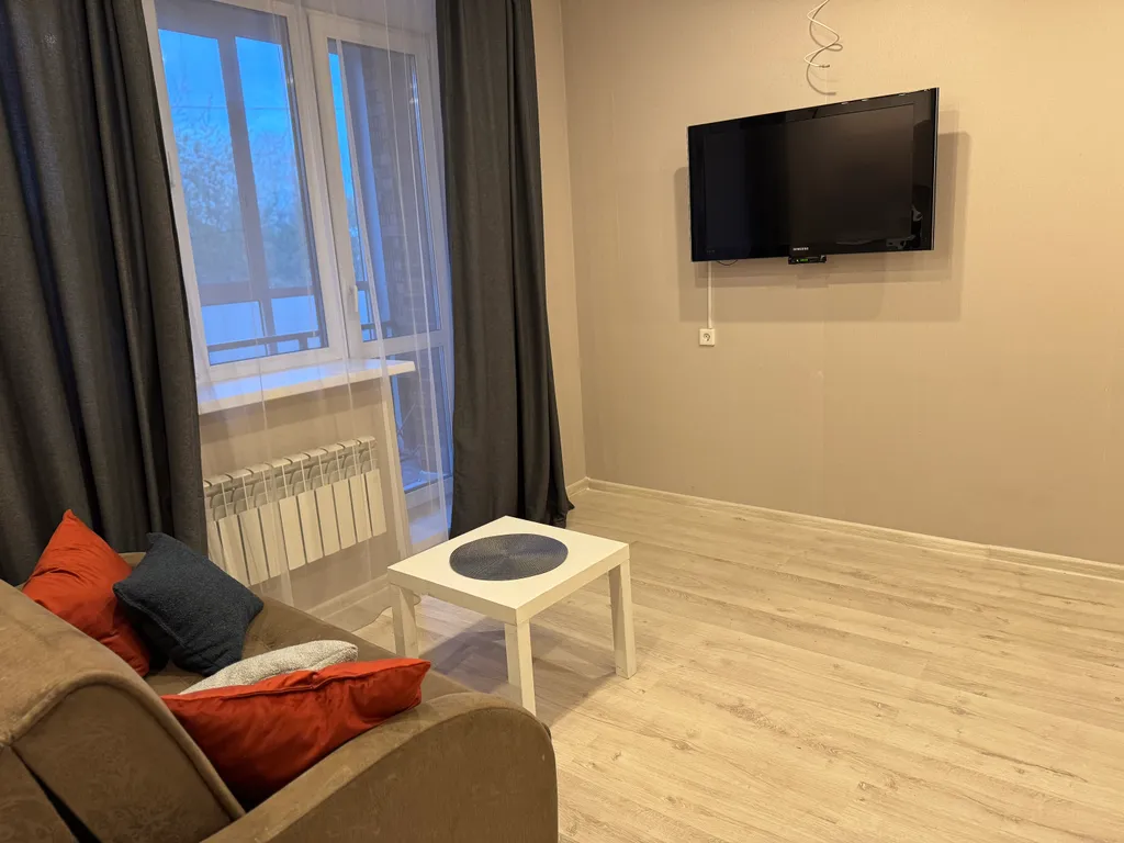 Квартира Квартира Студия с балконом для 4 гостей — Ярославль