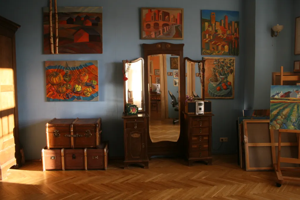 Квартира Видовая квартира - мастерская над городом — Санкт-Петербург