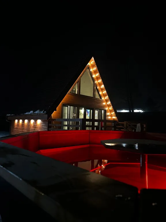 Уютный дом A-Frame | Русская Баня | Чан