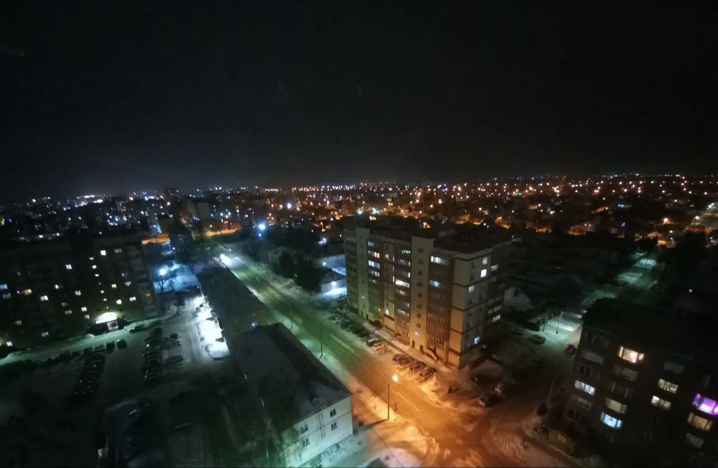 Вид на город с высоты птичьего полета