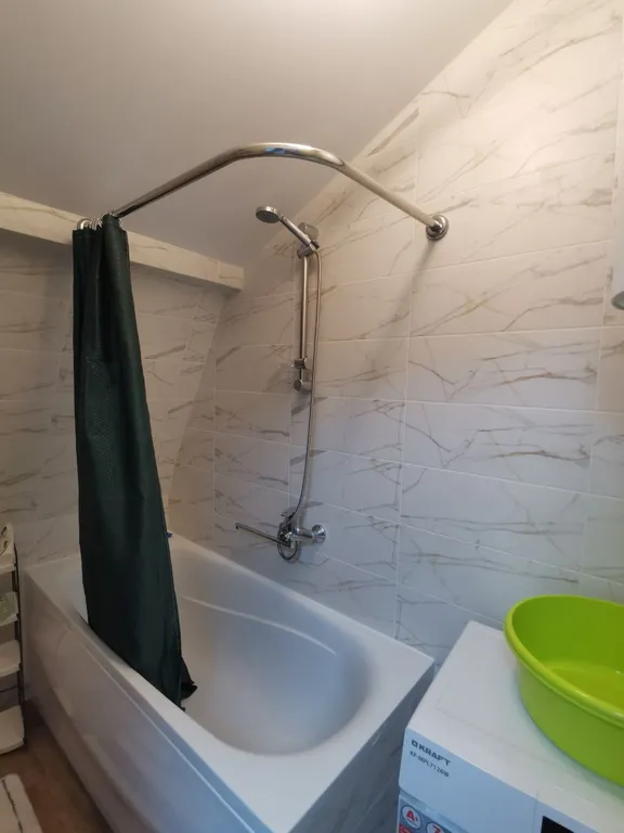 Современная студия с евроремонтом