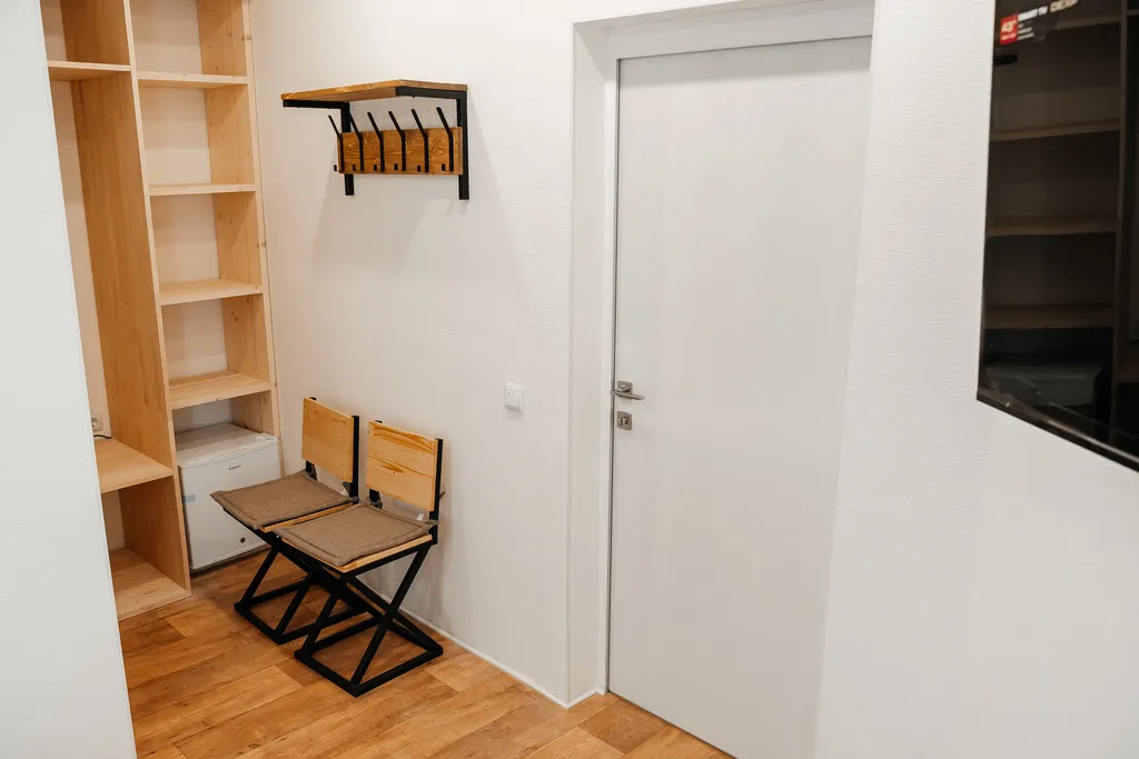 Современный двухместный номер в доме с видом на океан и вулканы