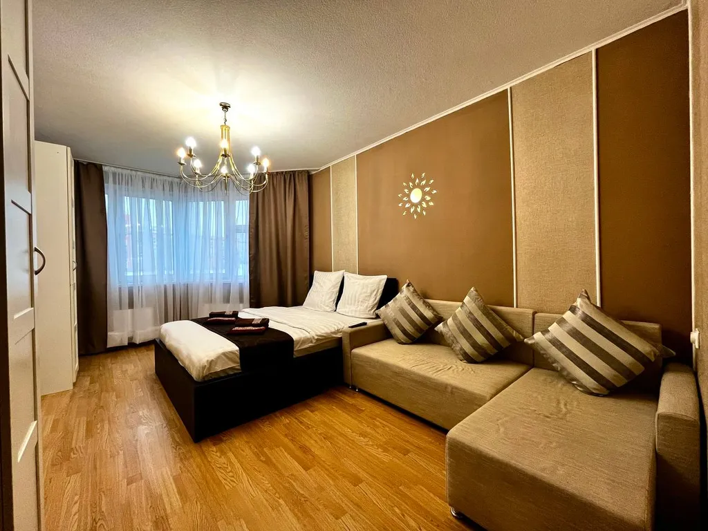 Шикарная квартира в химках для 1-4 гостей, с просторной лоджией