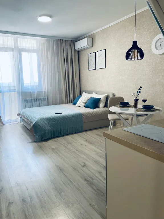 Уютная студия с новым ремонтом