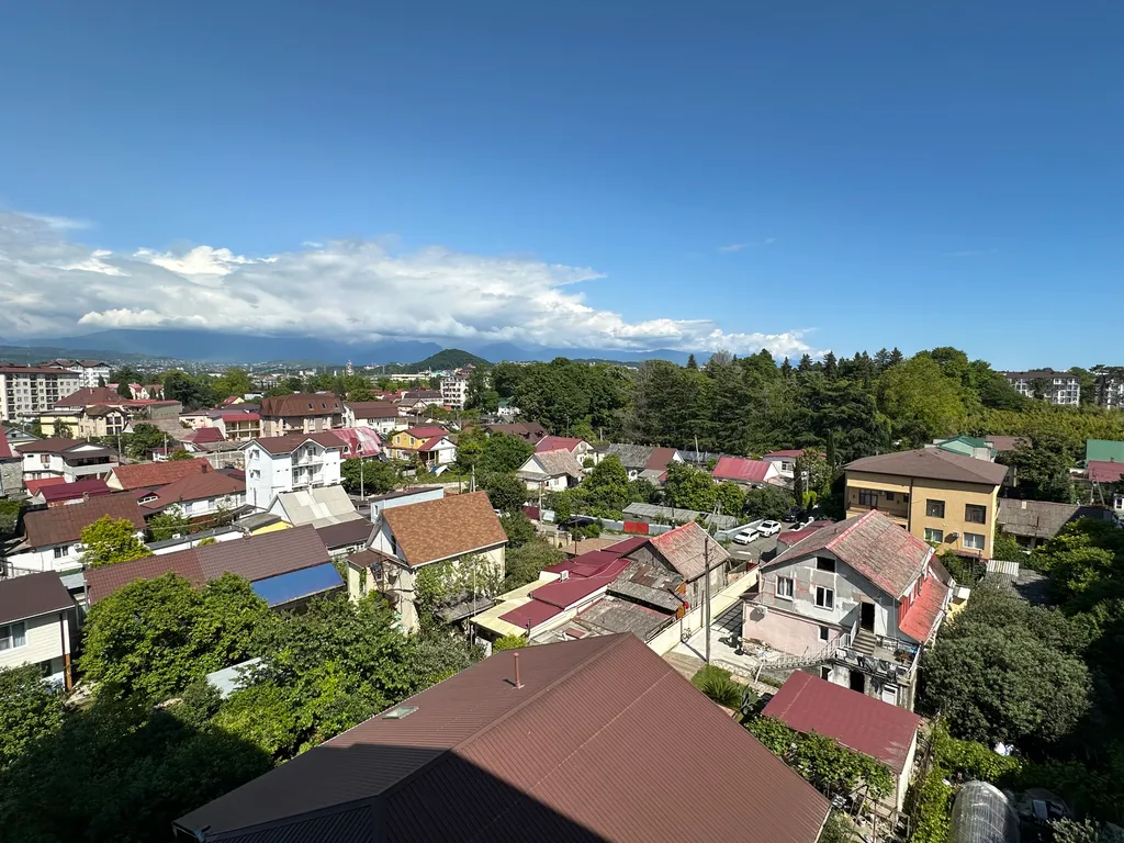 Квартира Квартира Уютная евродвушка с балконом рядом с морем в центре Адлера — Сириус