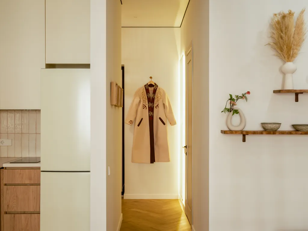 Квартира Japandi in Meridian — Алматы