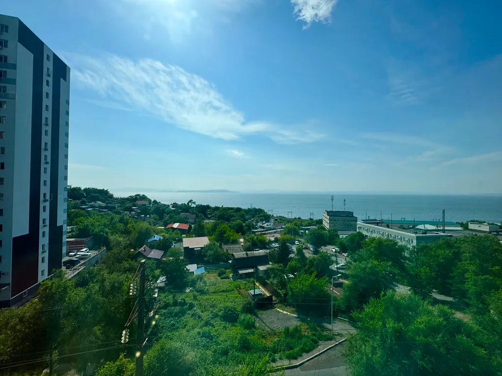 Студия с видом на море