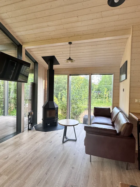 Дом Огонёк для 4 гостей с видом на лес