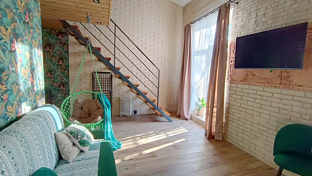 Квартира в стиле лофт у парка