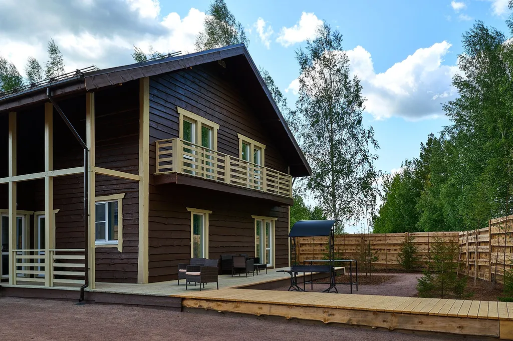 Коттедж Комфортабельный коттедж вблизи трех горнолыжных склонов — Светлое