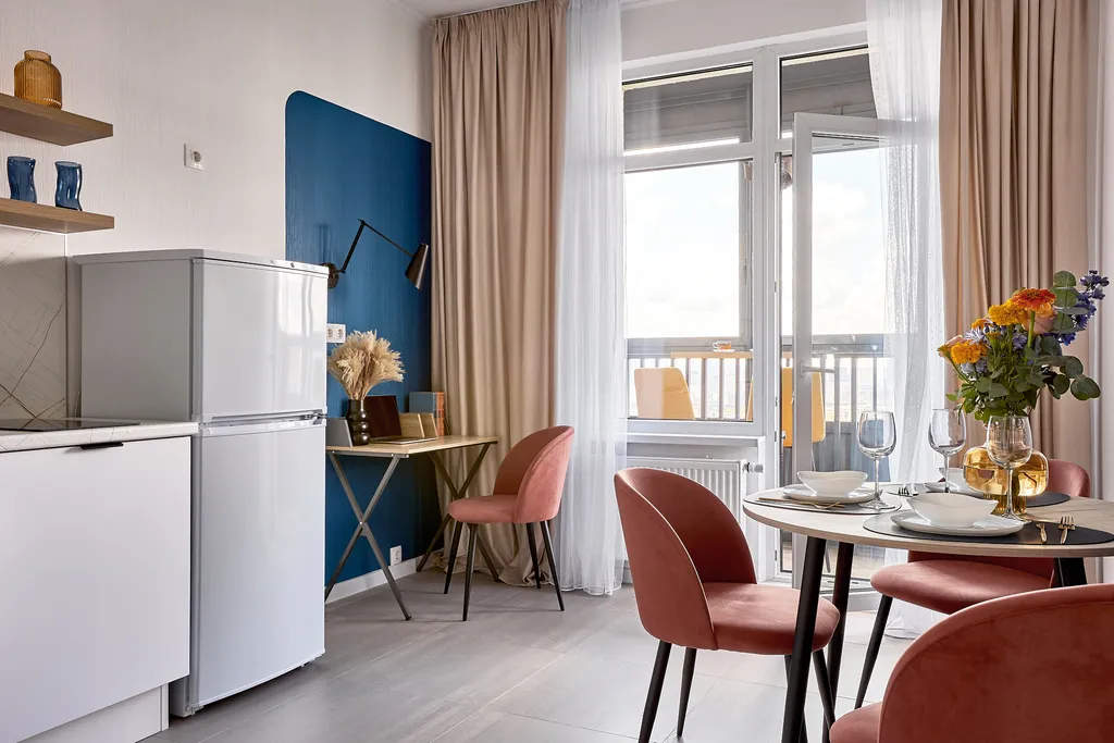 Квартира Яркая панорамная квартира на Беговой — Москва