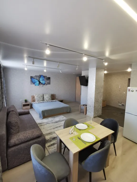 Уютная студия в стиле лофт