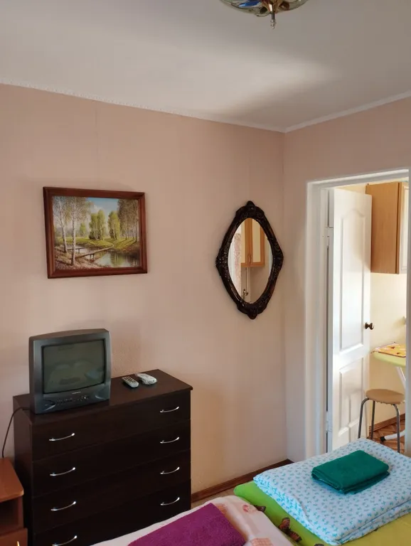 Уютная маленькая комната с балконом, близко к морю