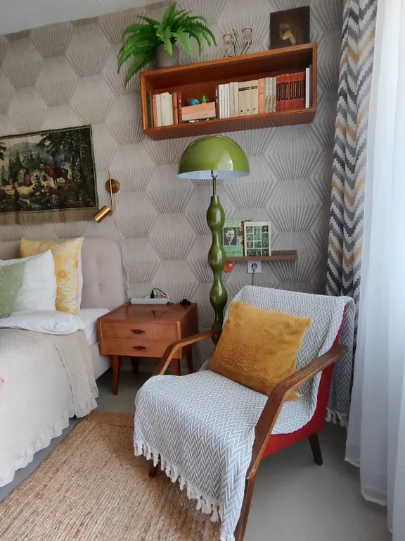 У Ипполита- квартира в ретростиле