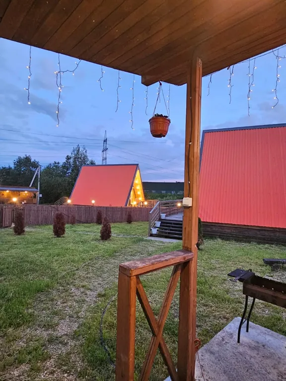 Коттедж Современный дом в стиле A-frame — Иннолово