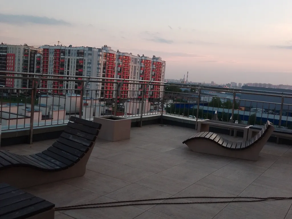 Квартира Квартира Студия с террасой на крыше, в новом жк — Бугры