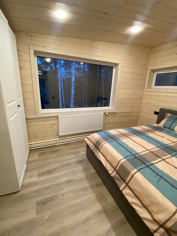 Уютный дом с баней, с панорамным видом на гору Ежовая