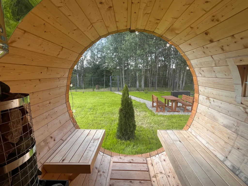 Дом с купелью и баней