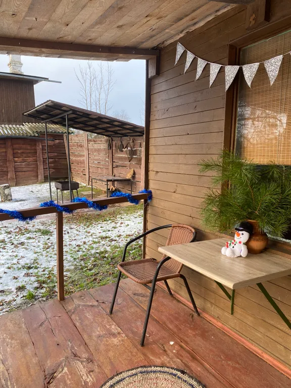 Дом и баня на участке 40 соток