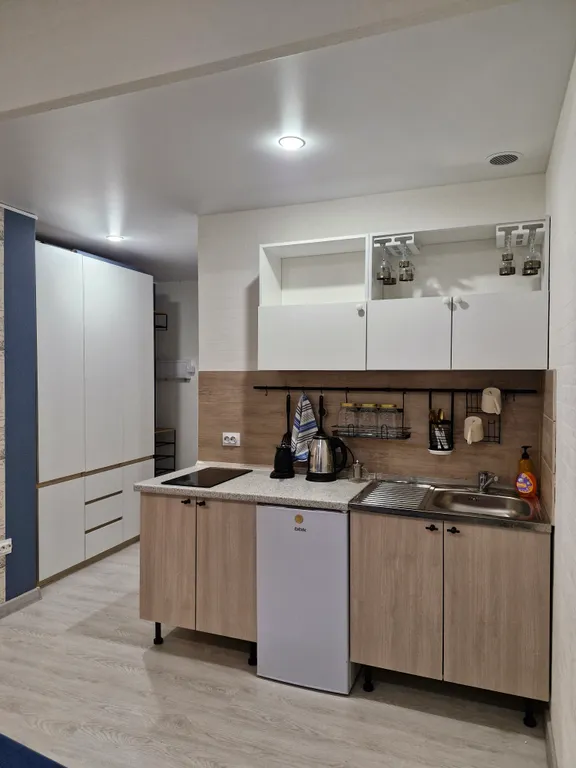 Квартира Студия с видом на город в апартаментах Меланж — аренда посуточно в Пермь