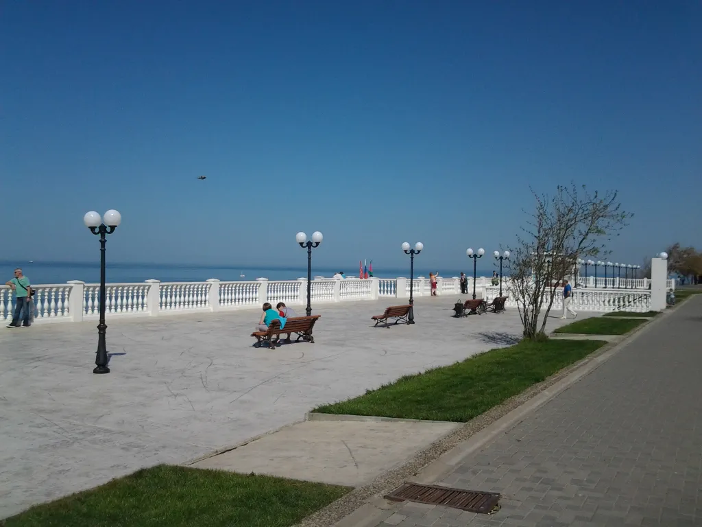 Квартира Квартира Новая большая люкс двушка с видом на море — Анапа