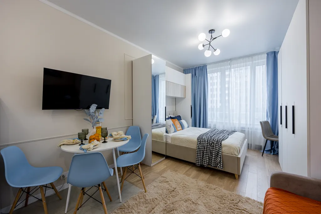 Стильная студия в ЖК Прокшино в 15 минутах от аэропорта Внуково