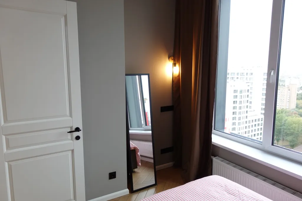 Квартира Квартира Евродвушка в современном ЖК на воде, высокий этаж, вид на центр Москвы — Москва