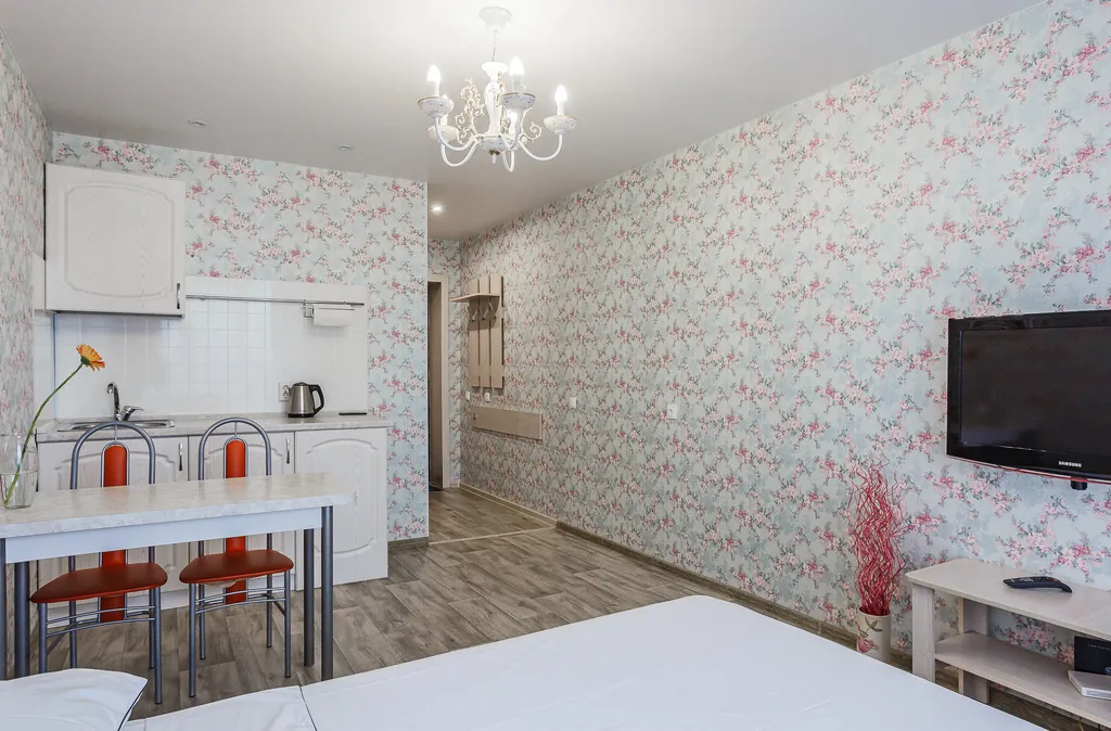 Уютная студия: чисто, аккуратно, со вкусом