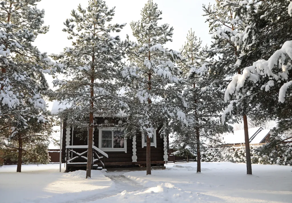 Бревенчатый коттедж — аренда посуточно в Осташков (Селигер)