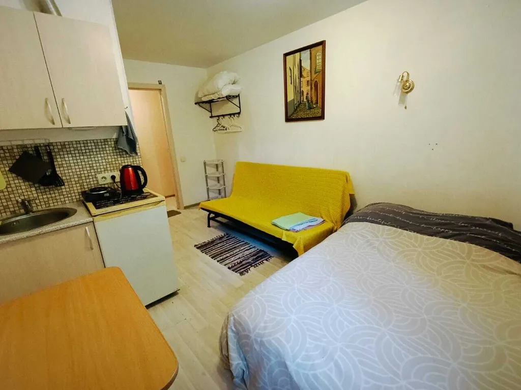 Квартира Уютная комната-студия у метро Политехническая со всеми удобствами — Санкт-Петербург