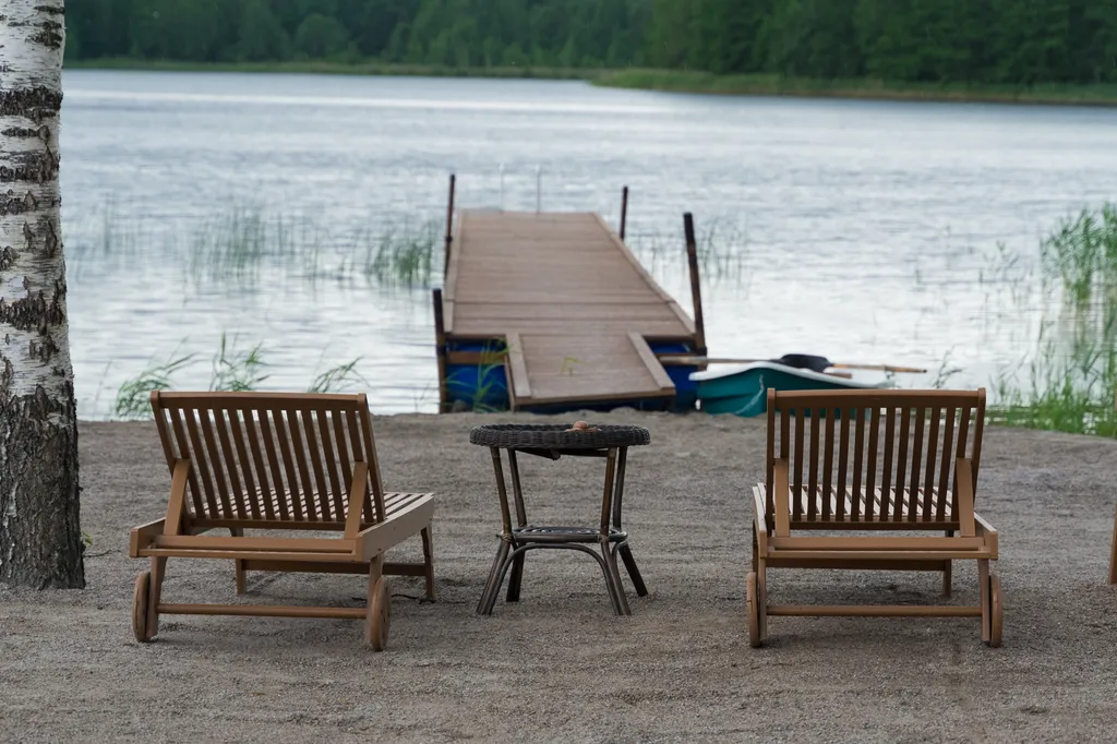 Коттедж Тишина, красота, уют в домике на берегу озера — Глубокое (Каменногорское г/п)