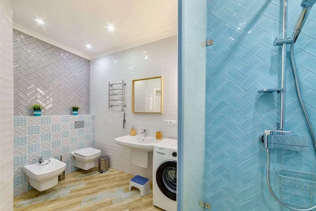 Квартира КВАРТИРА "ЛАЗУРЬ" с балконом и видом на море — Геленджик